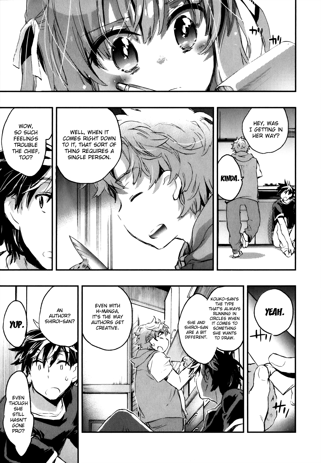 Onna no Ko ga H na Manga Egaicha Dame desu ka? Chapter 7 page 19 - Chapter 7