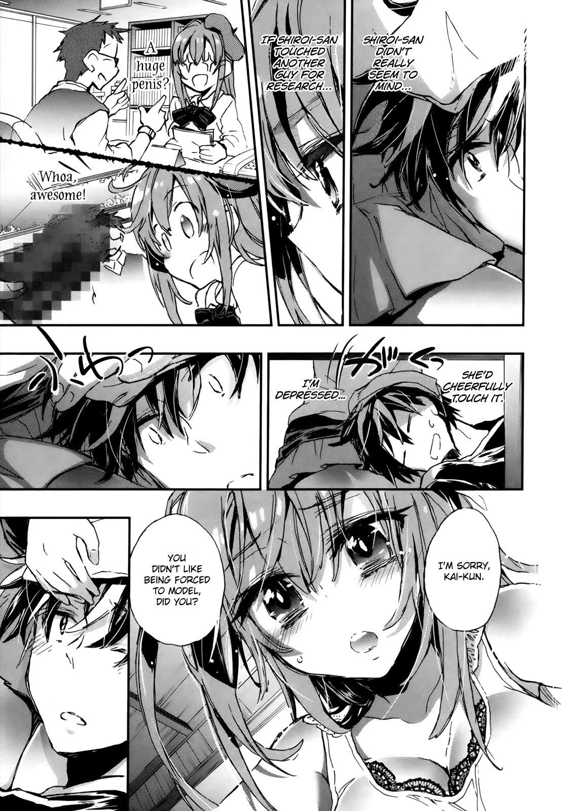 Onna no Ko ga H na Manga Egaicha Dame desu ka? Chapter 8 page 20 - Chapter 8