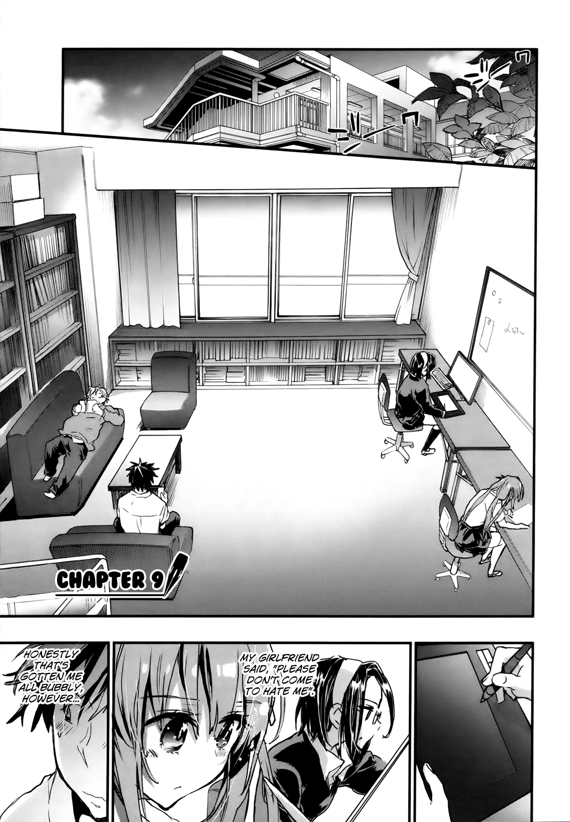 Onna no Ko ga H na Manga Egaicha Dame desu ka? Chapter 9 page 1 - Chapter 9