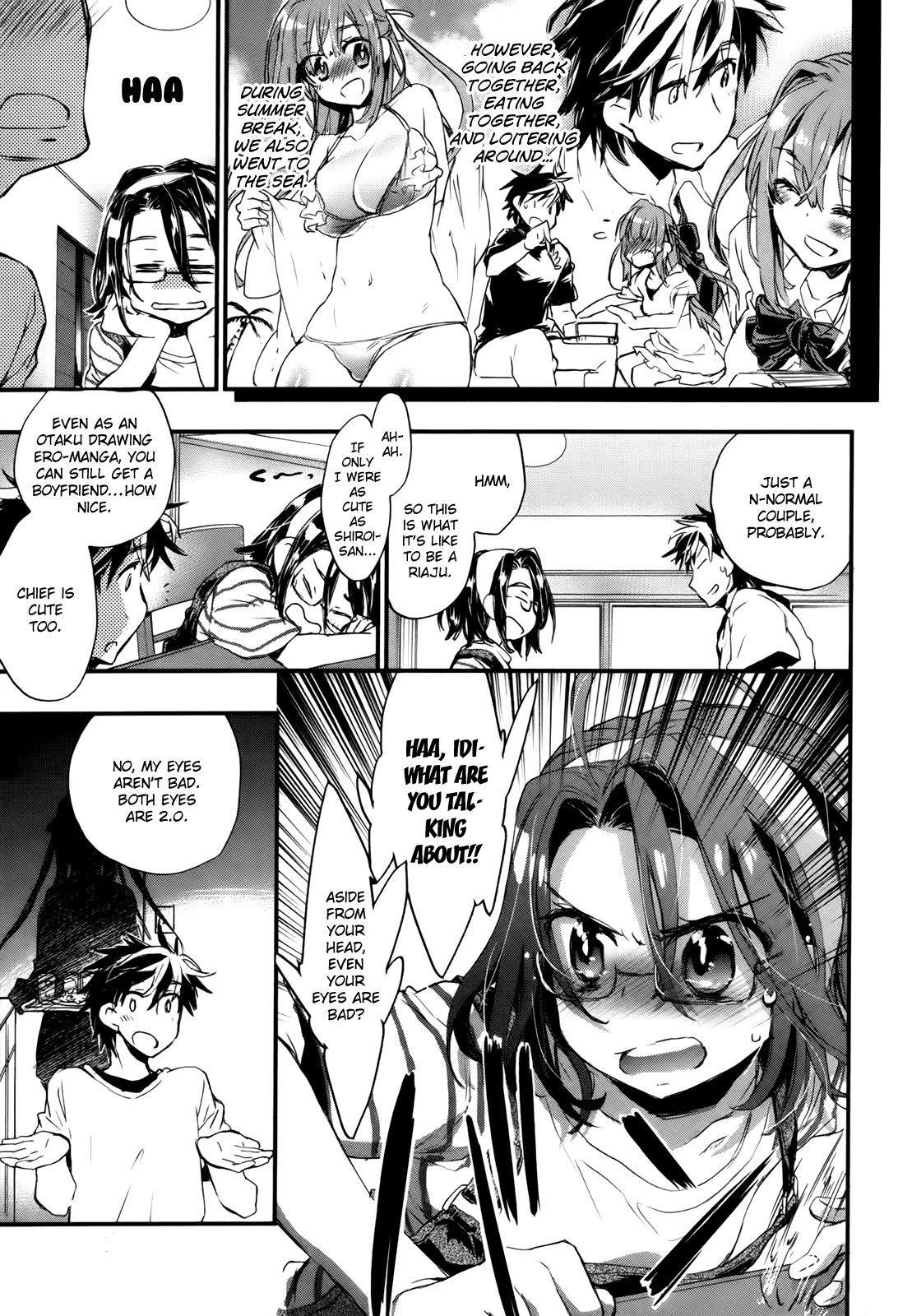 Onna no Ko ga H na Manga Egaicha Dame desu ka? Chapter 9 page 15 - Chapter 9