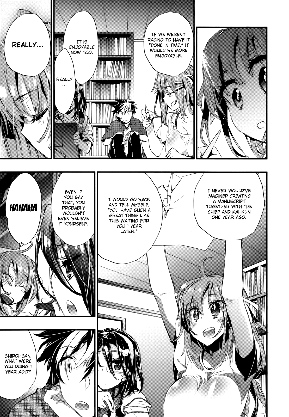Onna no Ko ga H na Manga Egaicha Dame desu ka? Chapter 9 page 23 - Chapter 9