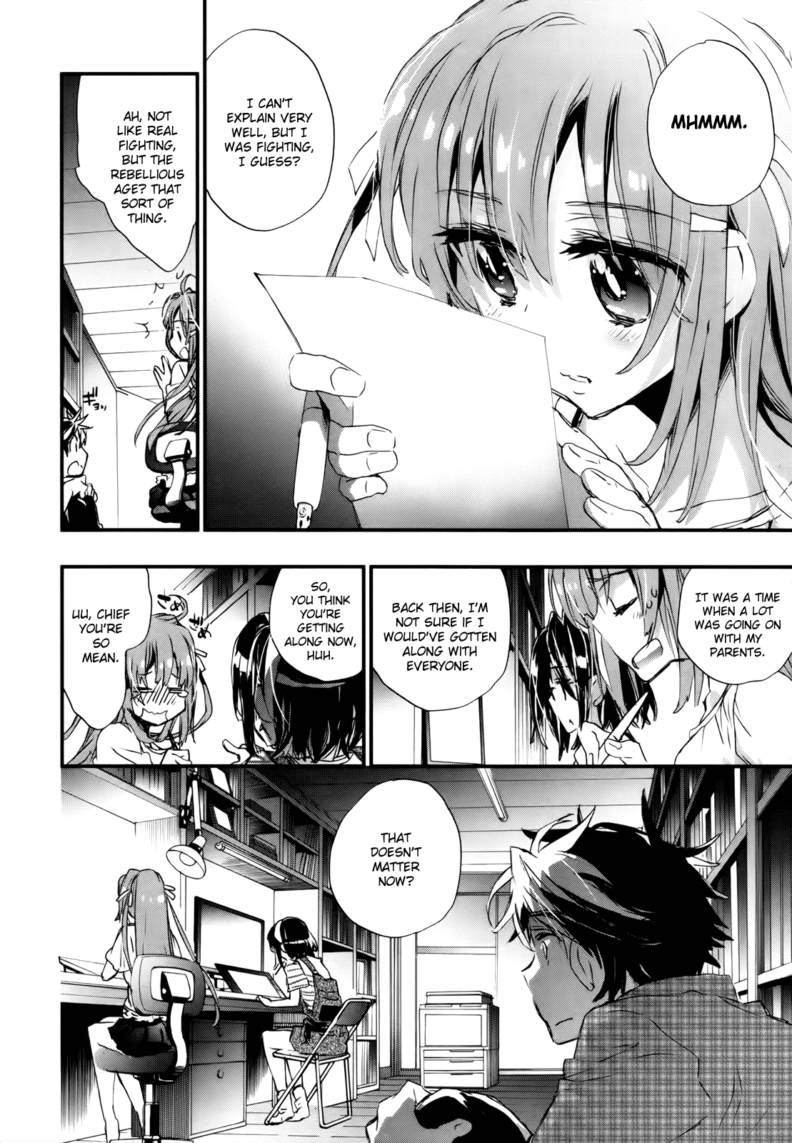 Onna no Ko ga H na Manga Egaicha Dame desu ka? Chapter 9 page 24 - Chapter 9