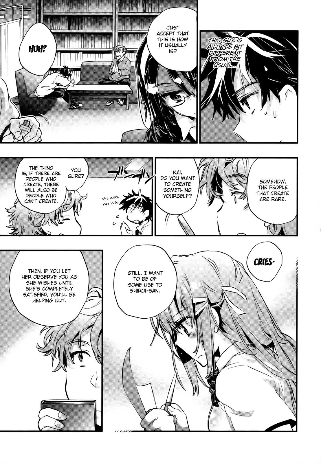 Onna no Ko ga H na Manga Egaicha Dame desu ka? Chapter 9 page 3 - Chapter 9