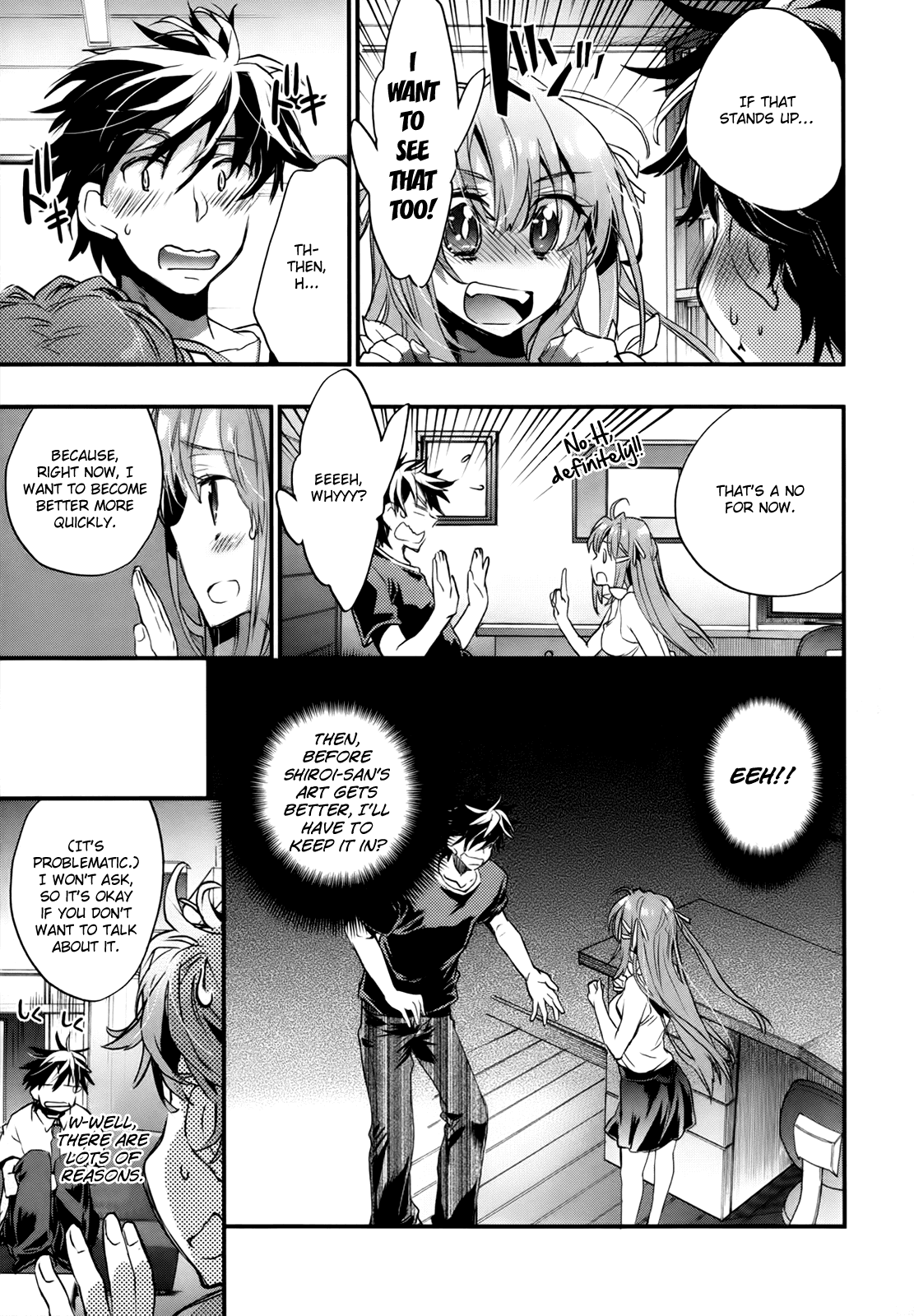 Onna no Ko ga H na Manga Egaicha Dame desu ka? Chapter 9 page 5 - Chapter 9