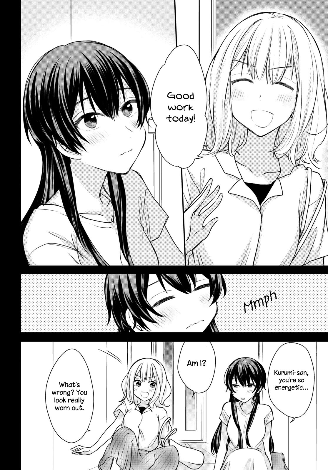 Onna Tomodachi to Kekkon Shitemita Chapter 10 page 6 - Chapter 10: Today's a lazy sort of day, where I don't want to do anything