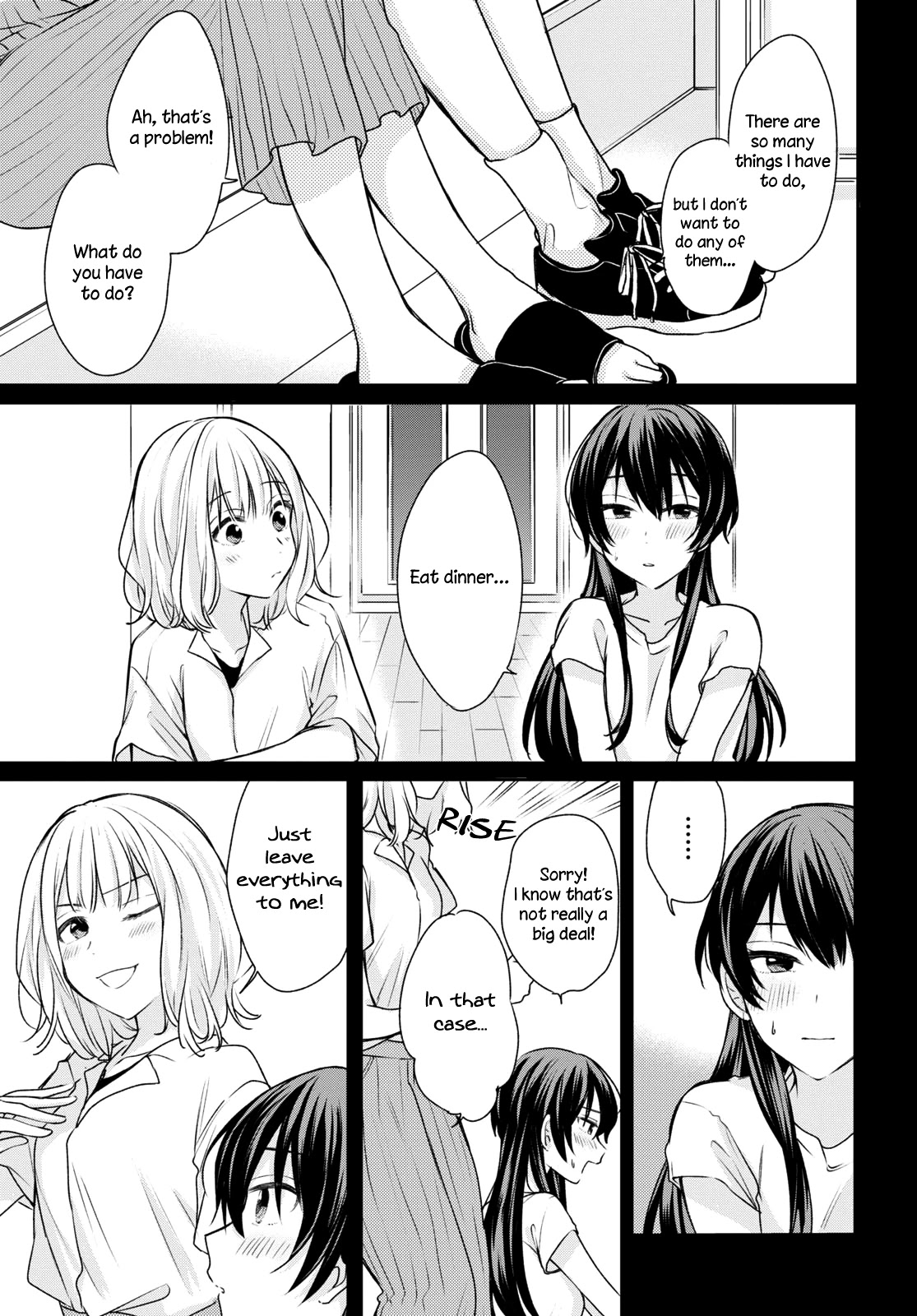 Onna Tomodachi to Kekkon Shitemita Chapter 10 page 7 - Chapter 10: Today's a lazy sort of day, where I don't want to do anything