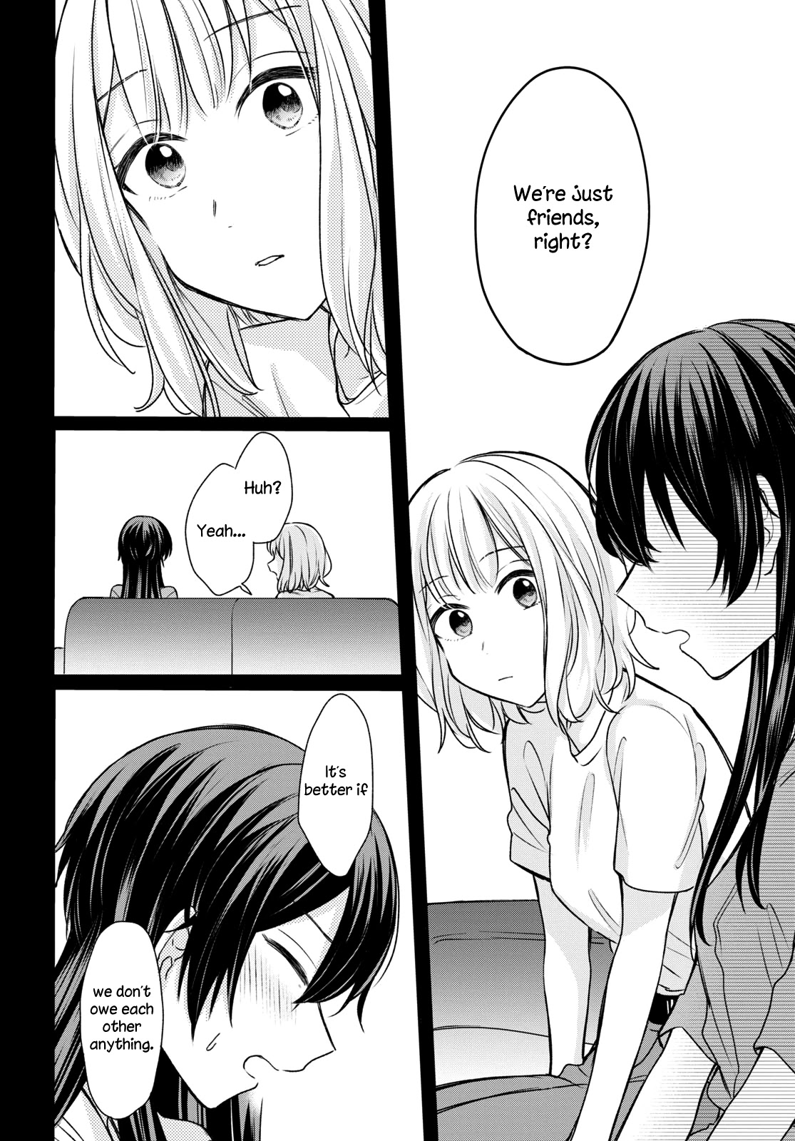 Onna Tomodachi to Kekkon Shitemita Chapter 11 page 14 - Chapter 11: It's not always sunny, even when the sun is shining
