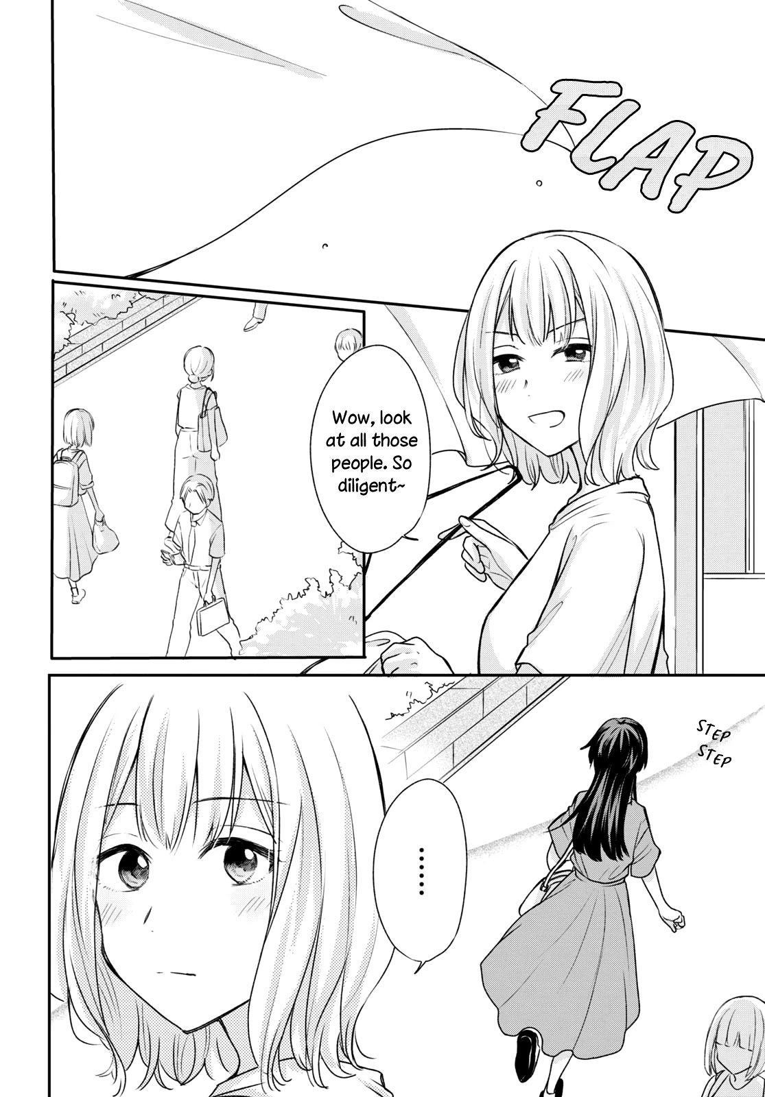 Onna Tomodachi to Kekkon Shitemita Chapter 11 page 4 - Chapter 11: It's not always sunny, even when the sun is shining