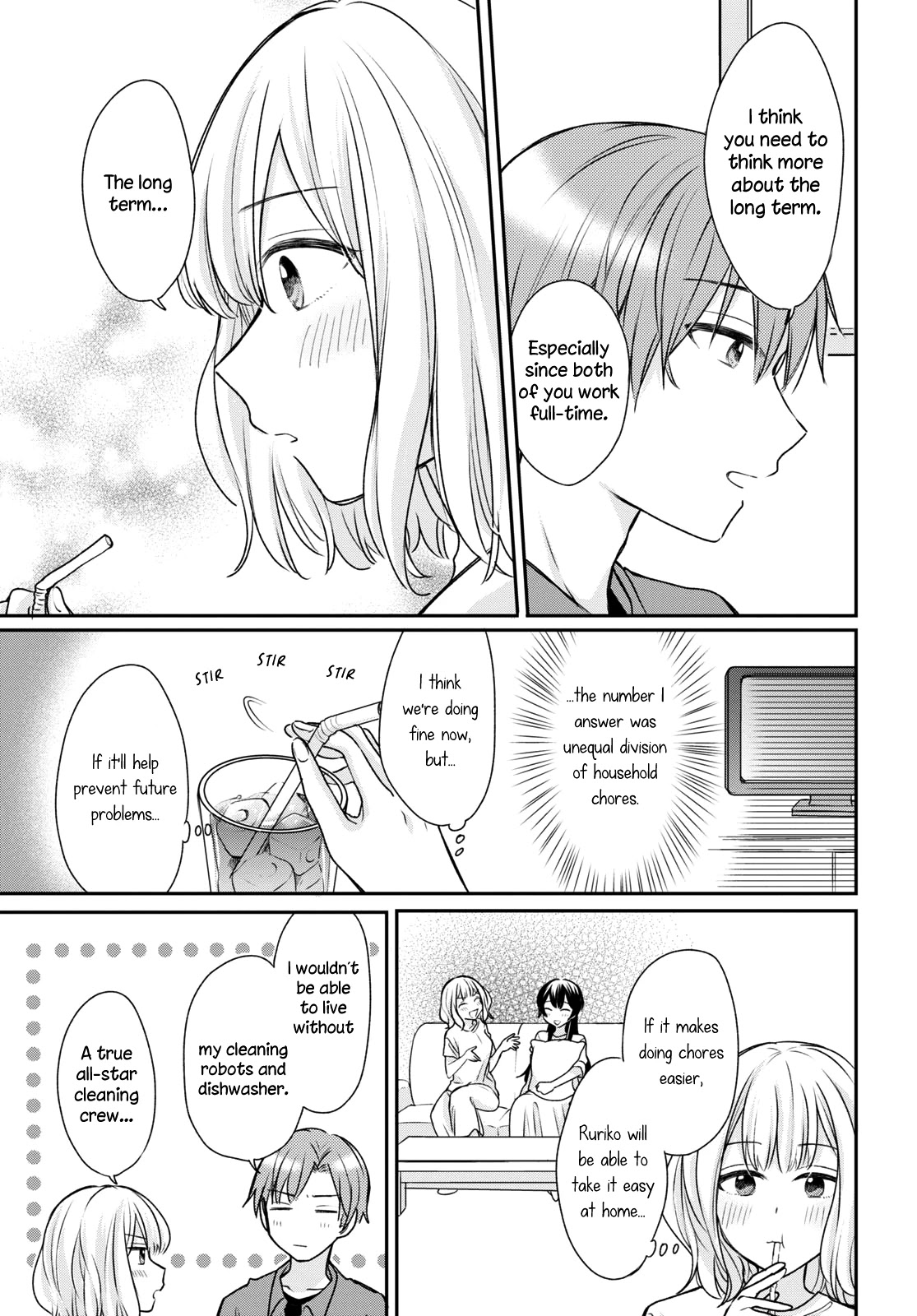 Onna Tomodachi to Kekkon Shitemita Chapter 11 page 7 - Chapter 11: It's not always sunny, even when the sun is shining