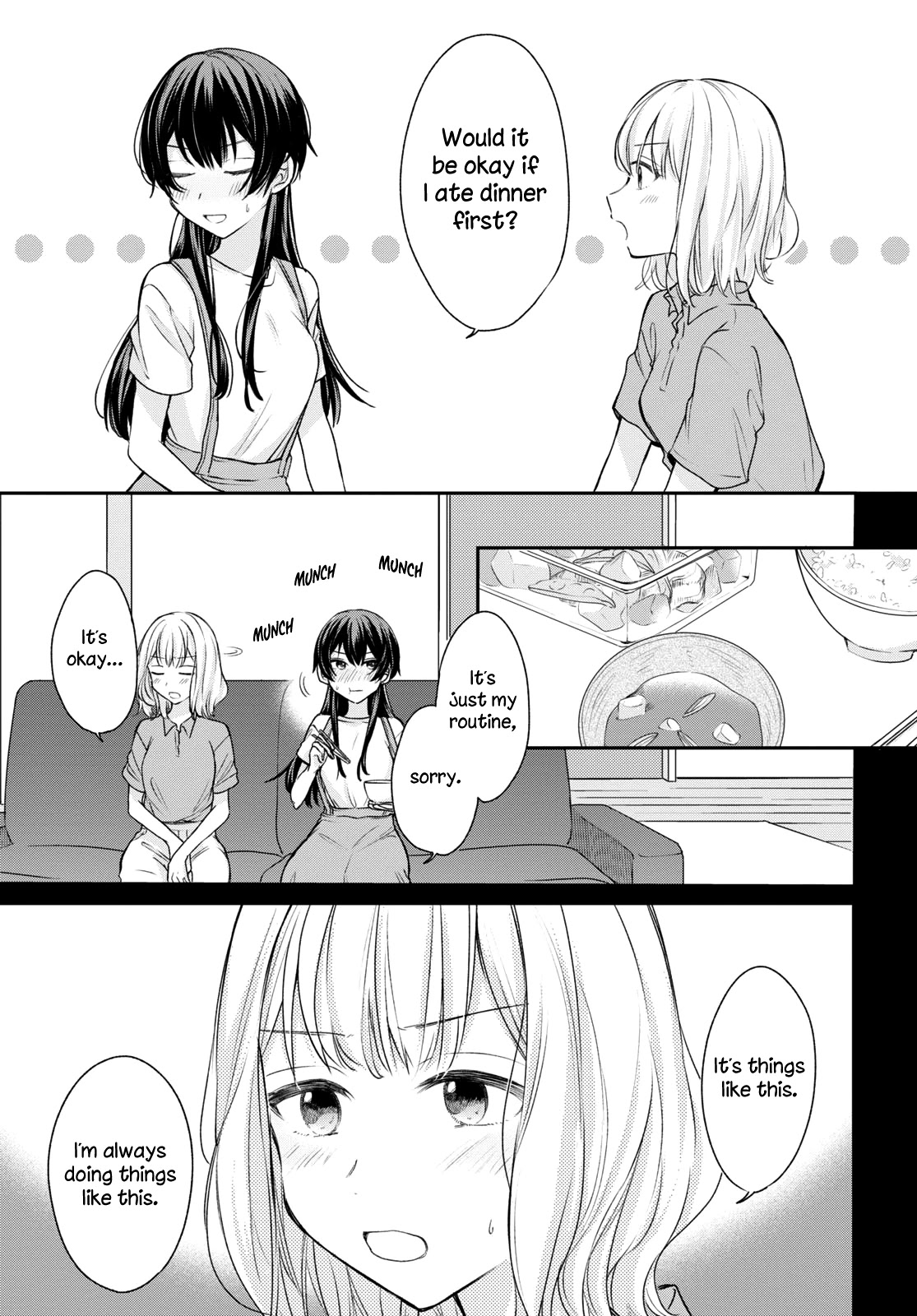 Onna Tomodachi to Kekkon Shitemita Chapter 13 page 3 - Chapter 13: What's the best way for me to start this conversation?