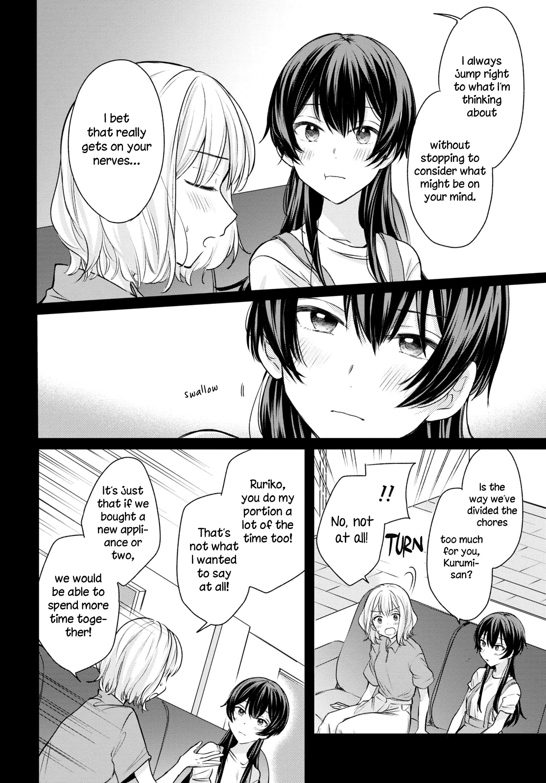 Onna Tomodachi to Kekkon Shitemita Chapter 13 page 4 - Chapter 13: What's the best way for me to start this conversation?