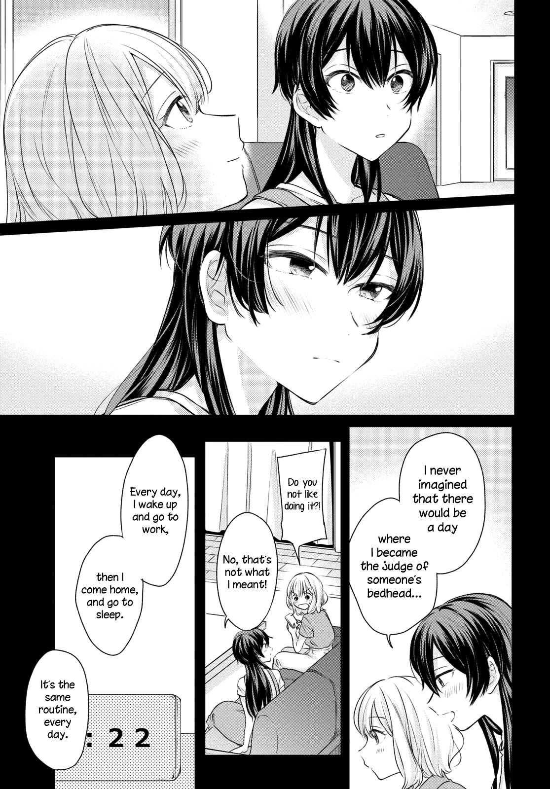 Onna Tomodachi to Kekkon Shitemita Chapter 13 page 7 - Chapter 13: What's the best way for me to start this conversation?