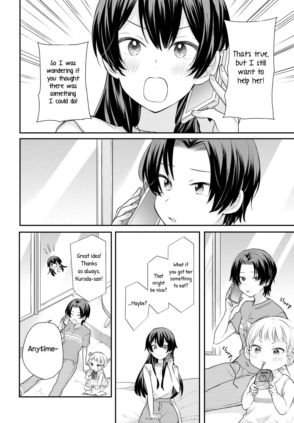 Onna Tomodachi to Kekkon Shitemita Chapter 15 page 10 - Chapter 15: Let's be there for each other