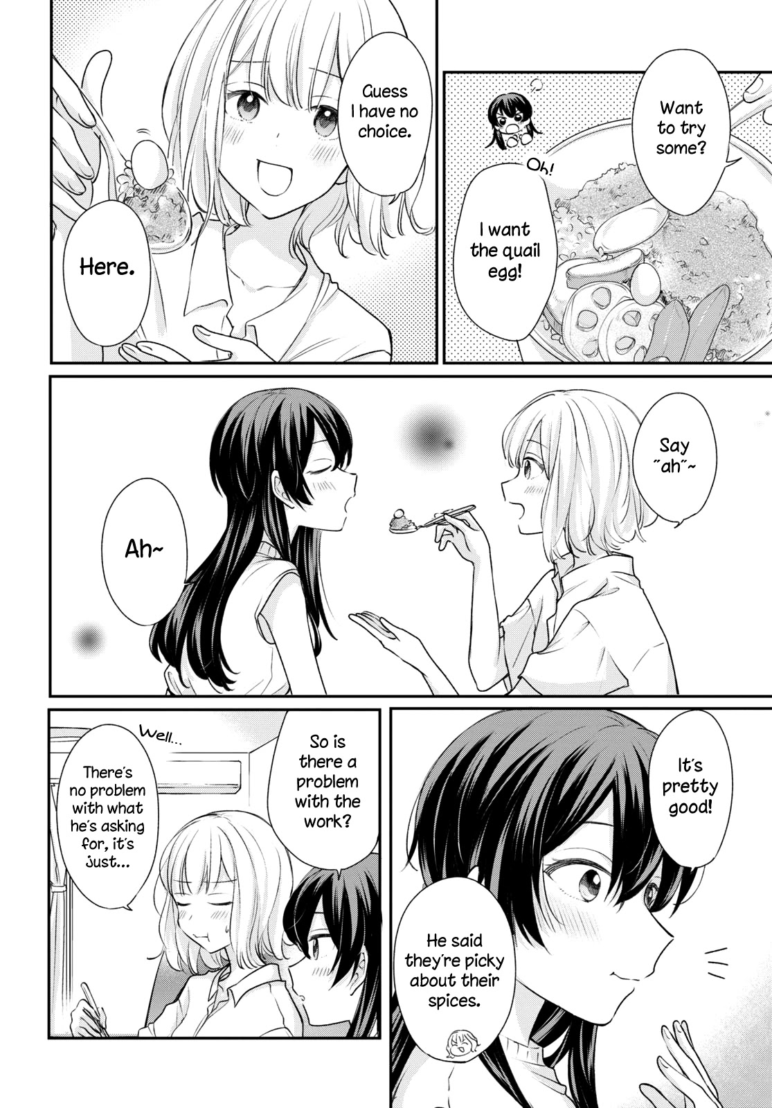 Onna Tomodachi to Kekkon Shitemita Chapter 15 page 4 - Chapter 15: Let's be there for each other