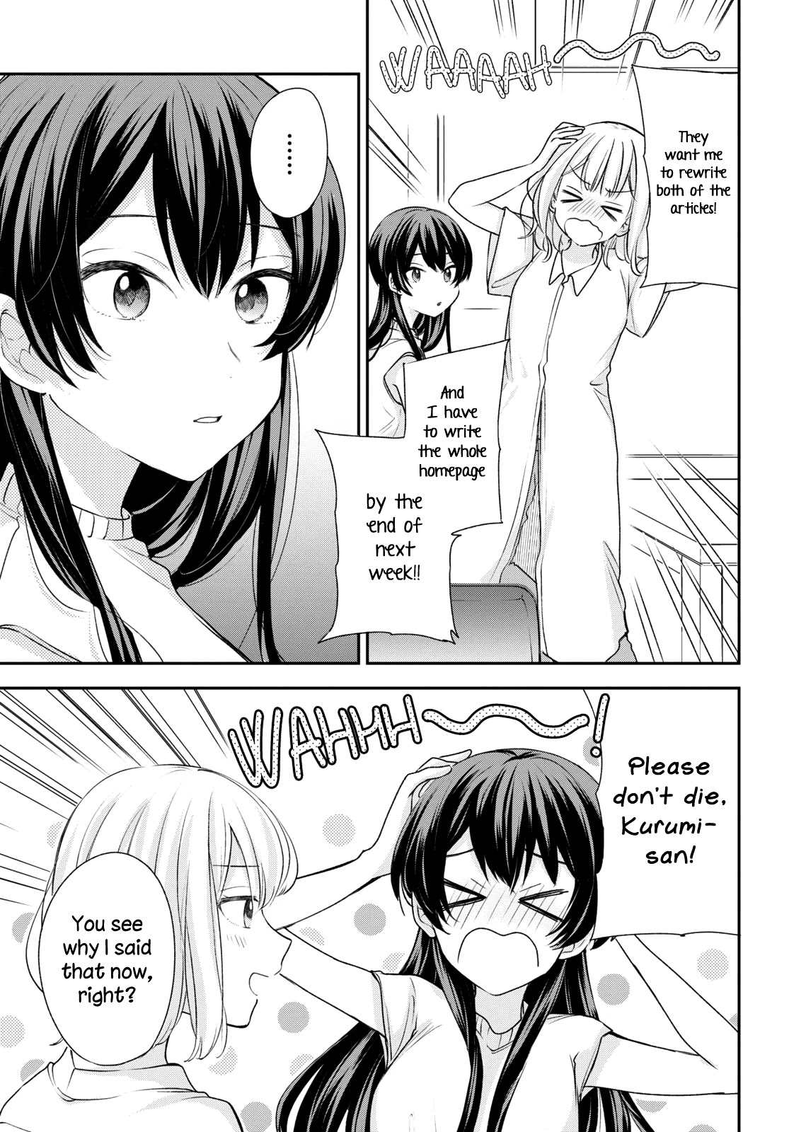 Onna Tomodachi to Kekkon Shitemita Chapter 15 page 5 - Chapter 15: Let's be there for each other