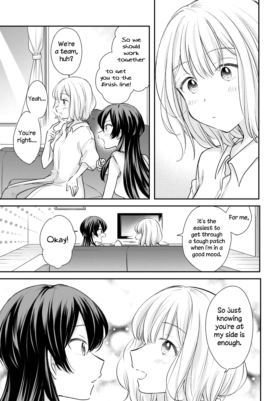 Onna Tomodachi to Kekkon Shitemita Chapter 15 page 7 - Chapter 15: Let's be there for each other