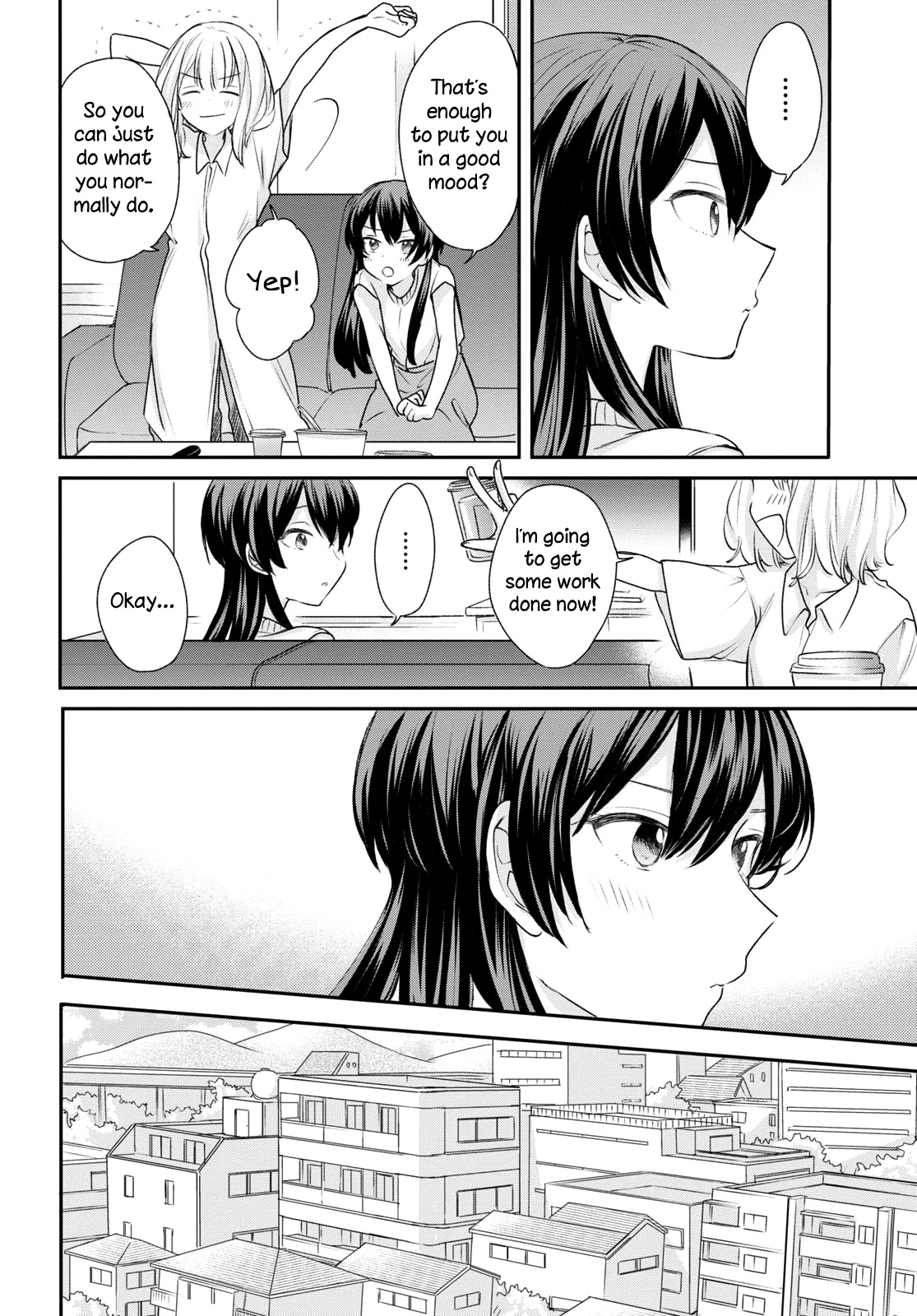 Onna Tomodachi to Kekkon Shitemita Chapter 15 page 8 - Chapter 15: Let's be there for each other