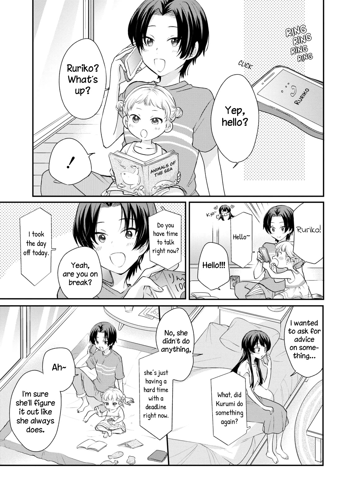 Onna Tomodachi to Kekkon Shitemita Chapter 15 page 9 - Chapter 15: Let's be there for each other