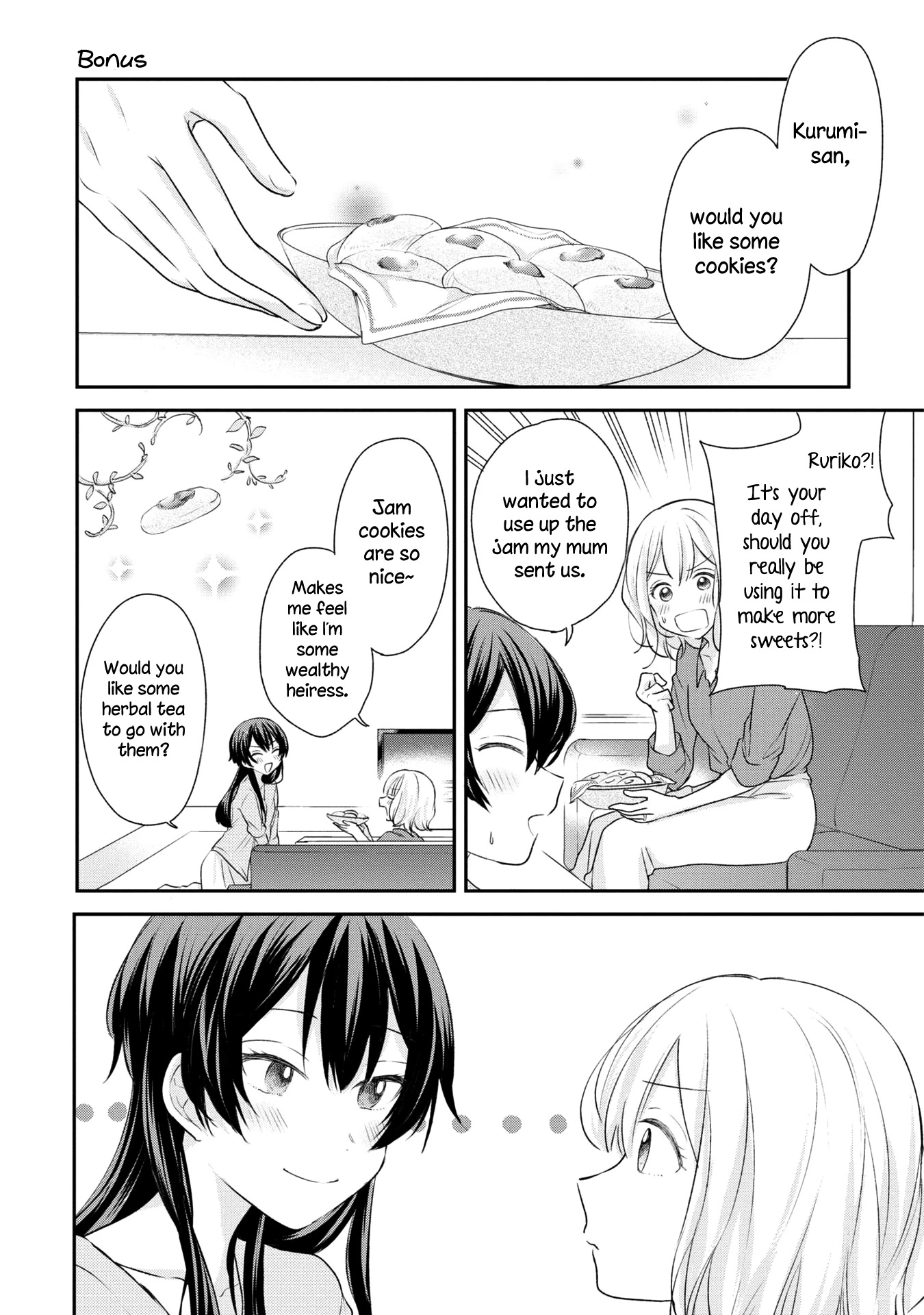 Onna Tomodachi to Kekkon Shitemita Chapter 16.5 page 12 - Chapter 16.5: Volume 2 extras