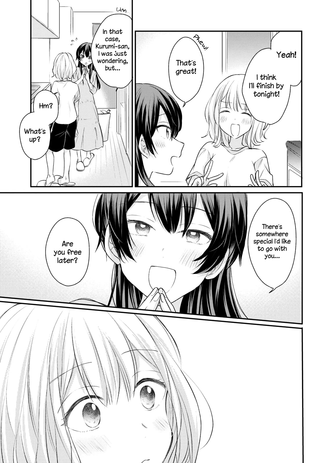 Onna Tomodachi to Kekkon Shitemita Chapter 16 page 5 - Chapter 16: Let's cherish this time we spend together