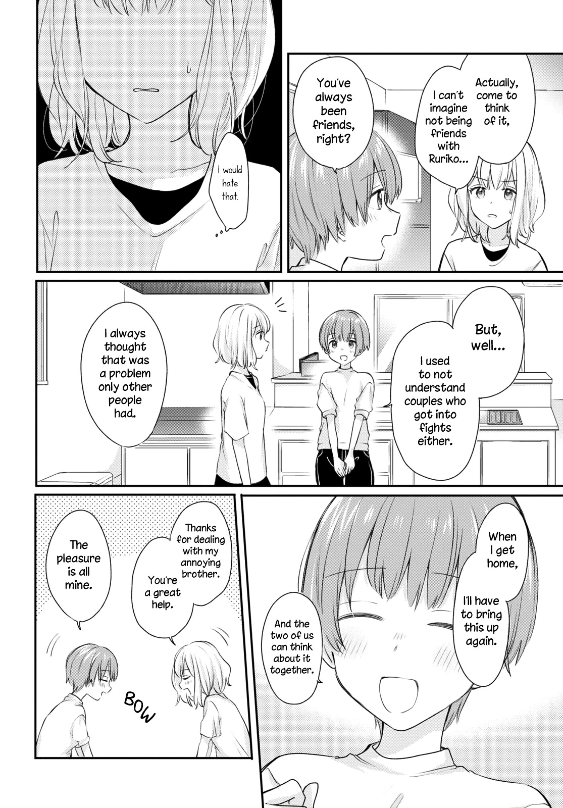 Onna Tomodachi to Kekkon Shitemita Chapter 17 page 13 - Chapter 17: The days we've spent as a couple are adding up