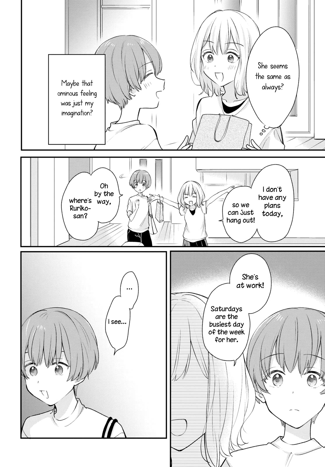 Onna Tomodachi to Kekkon Shitemita Chapter 17 page 5 - Chapter 17: The days we've spent as a couple are adding up
