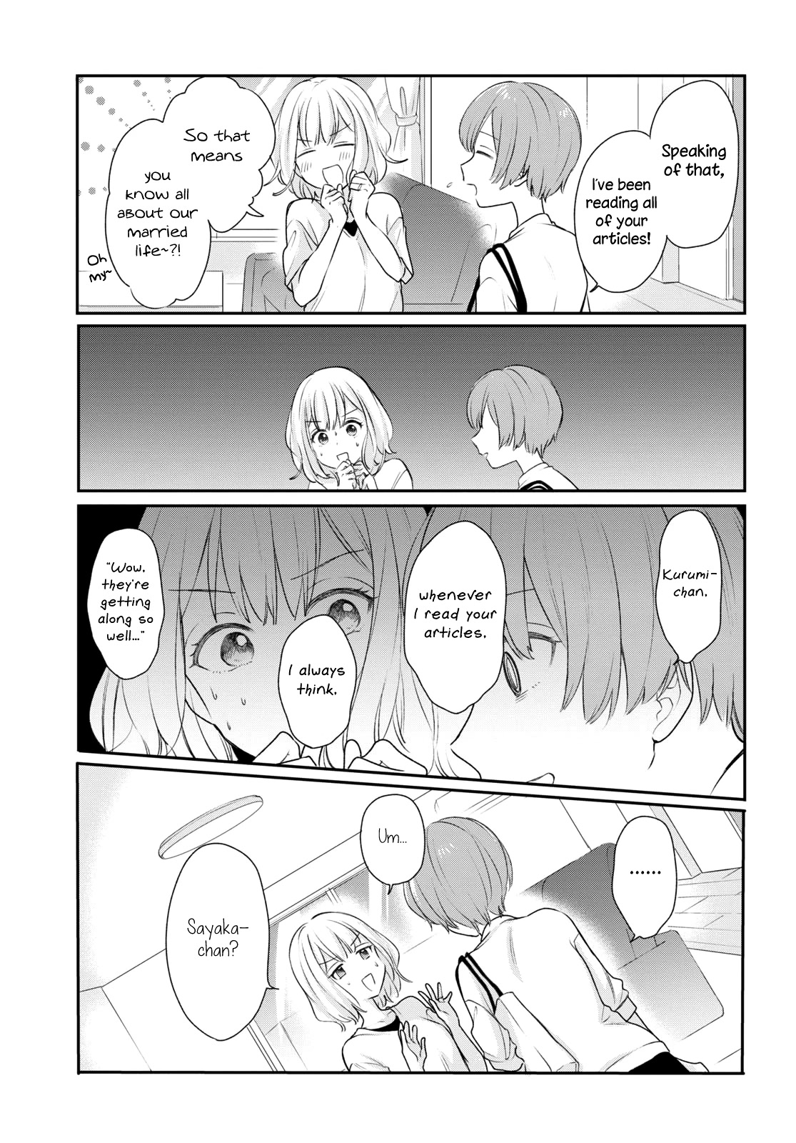 Onna Tomodachi to Kekkon Shitemita Chapter 17 page 6 - Chapter 17: The days we've spent as a couple are adding up