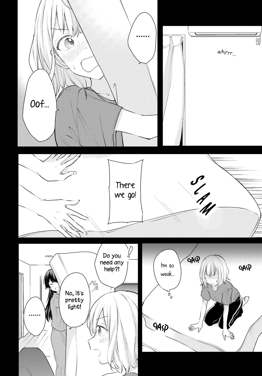 Onna Tomodachi to Kekkon Shitemita Chapter 18 page 10 - Chapter 18: It's hard to sleep, but at least we're together