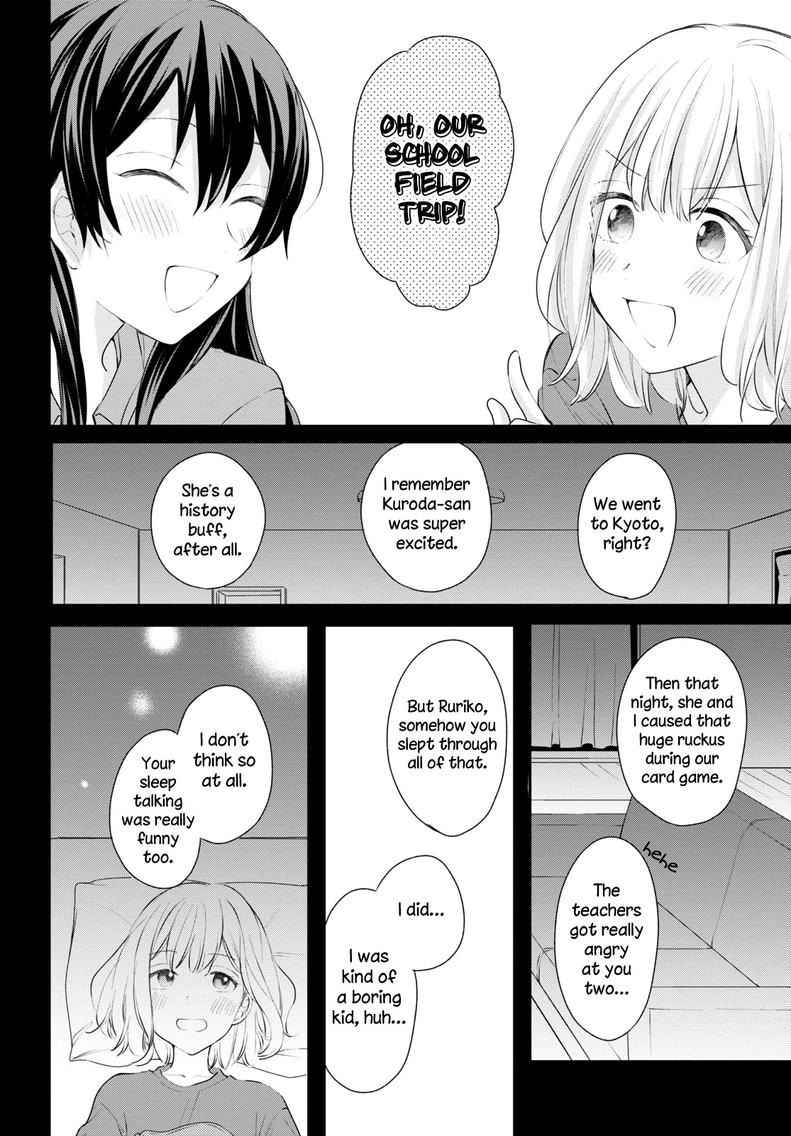 Onna Tomodachi to Kekkon Shitemita Chapter 18 page 12 - Chapter 18: It's hard to sleep, but at least we're together