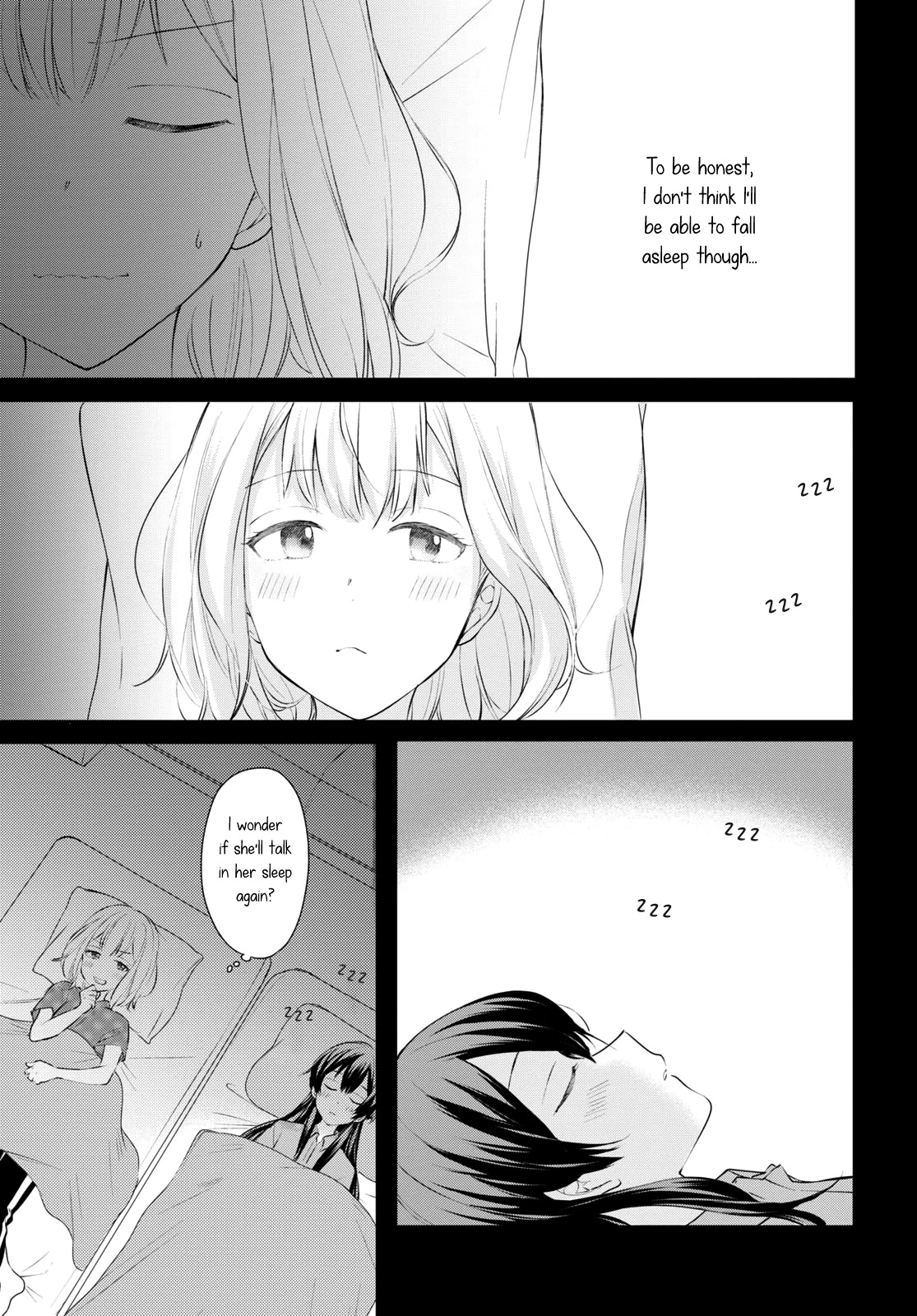 Onna Tomodachi to Kekkon Shitemita Chapter 18 page 15 - Chapter 18: It's hard to sleep, but at least we're together