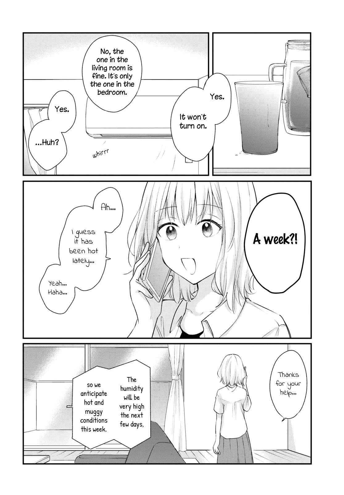Onna Tomodachi to Kekkon Shitemita Chapter 18 page 4 - Chapter 18: It's hard to sleep, but at least we're together