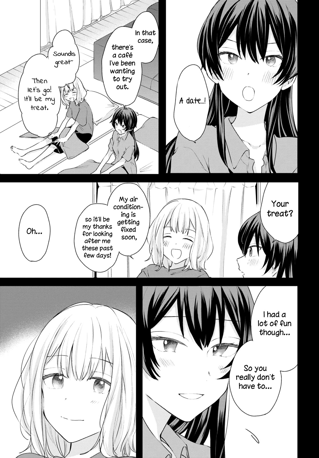 Onna Tomodachi to Kekkon Shitemita Chapter 19 page 3 - Chapter 19: A date and an old friend