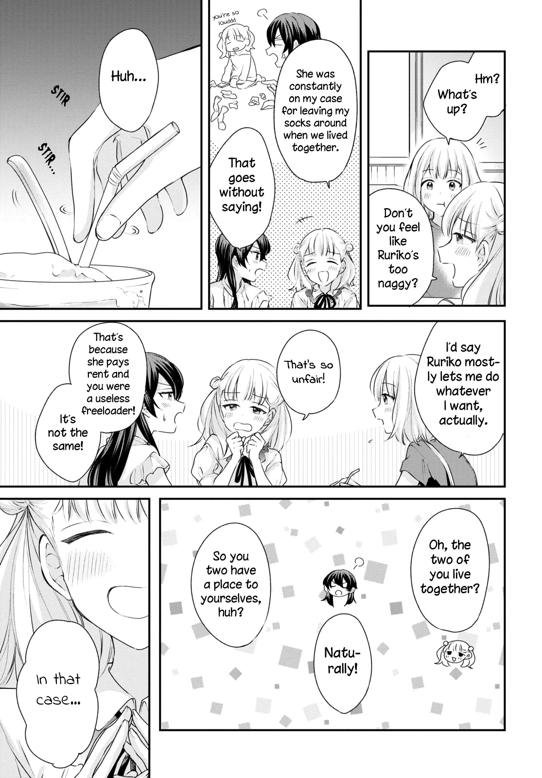 Onna Tomodachi to Kekkon Shitemita Chapter 20 page 3 - Chapter 20: A friend of hers I didn't know, and a side of her I hadn't seen