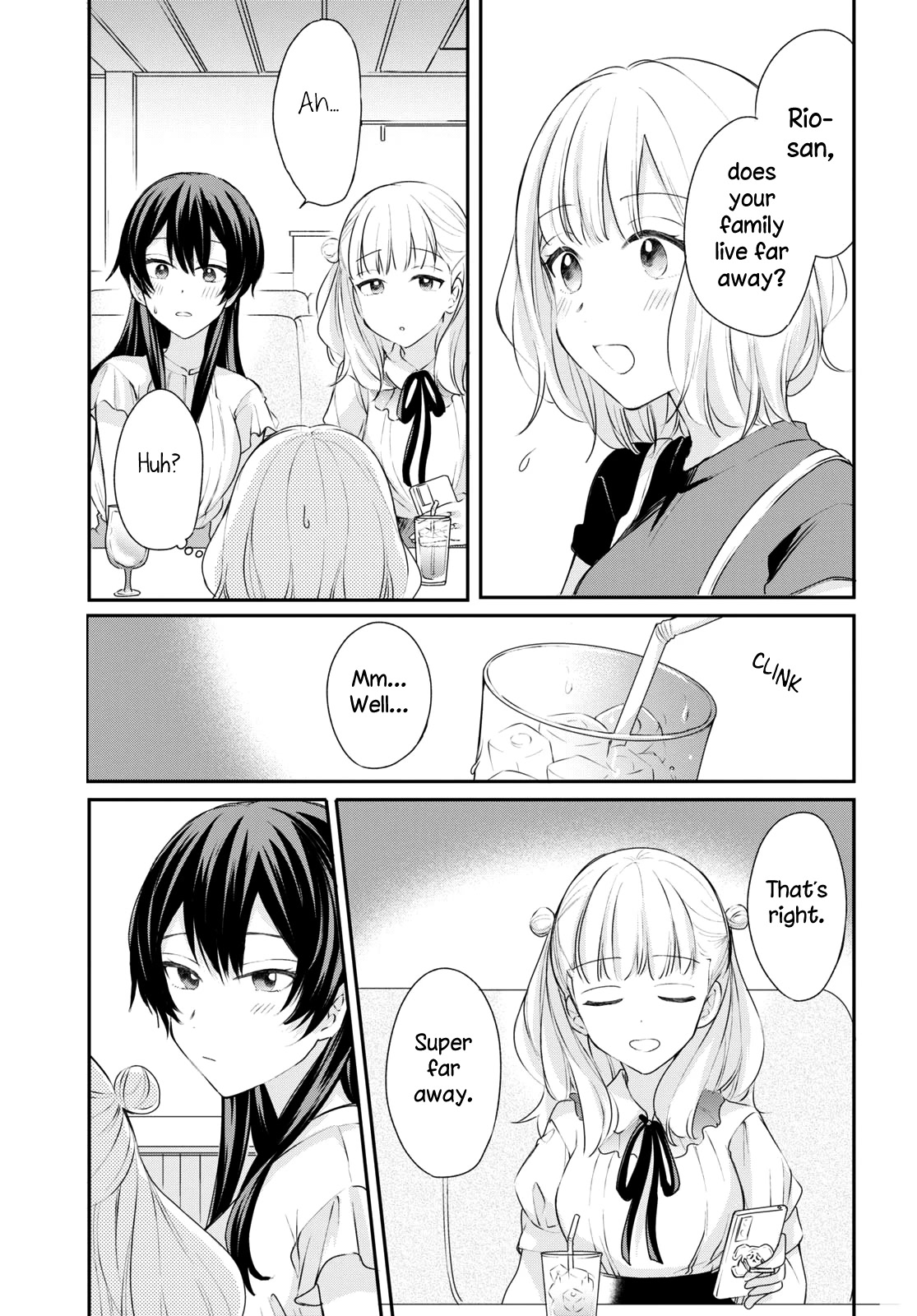 Onna Tomodachi to Kekkon Shitemita Chapter 20 page 5 - Chapter 20: A friend of hers I didn't know, and a side of her I hadn't seen
