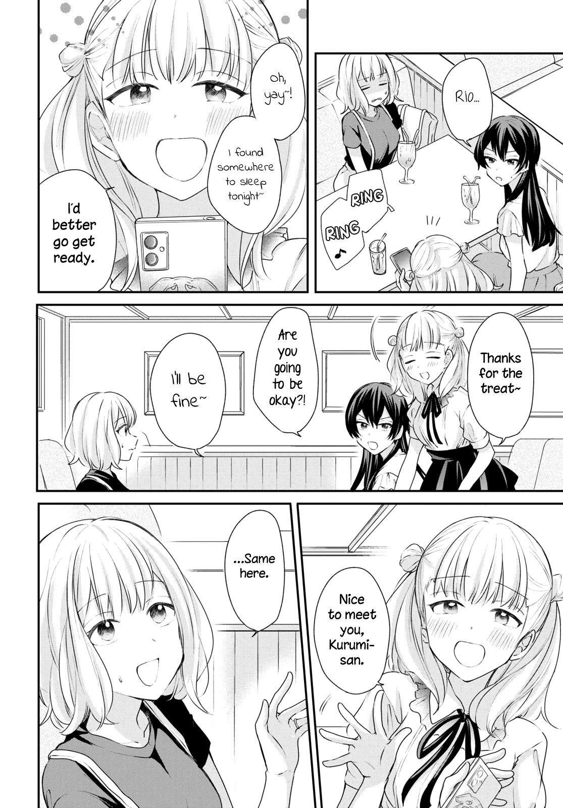Onna Tomodachi to Kekkon Shitemita Chapter 20 page 6 - Chapter 20: A friend of hers I didn't know, and a side of her I hadn't seen