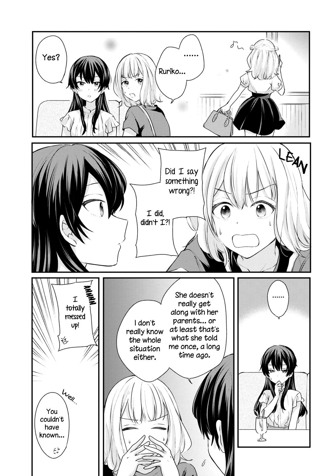 Onna Tomodachi to Kekkon Shitemita Chapter 20 page 7 - Chapter 20: A friend of hers I didn't know, and a side of her I hadn't seen