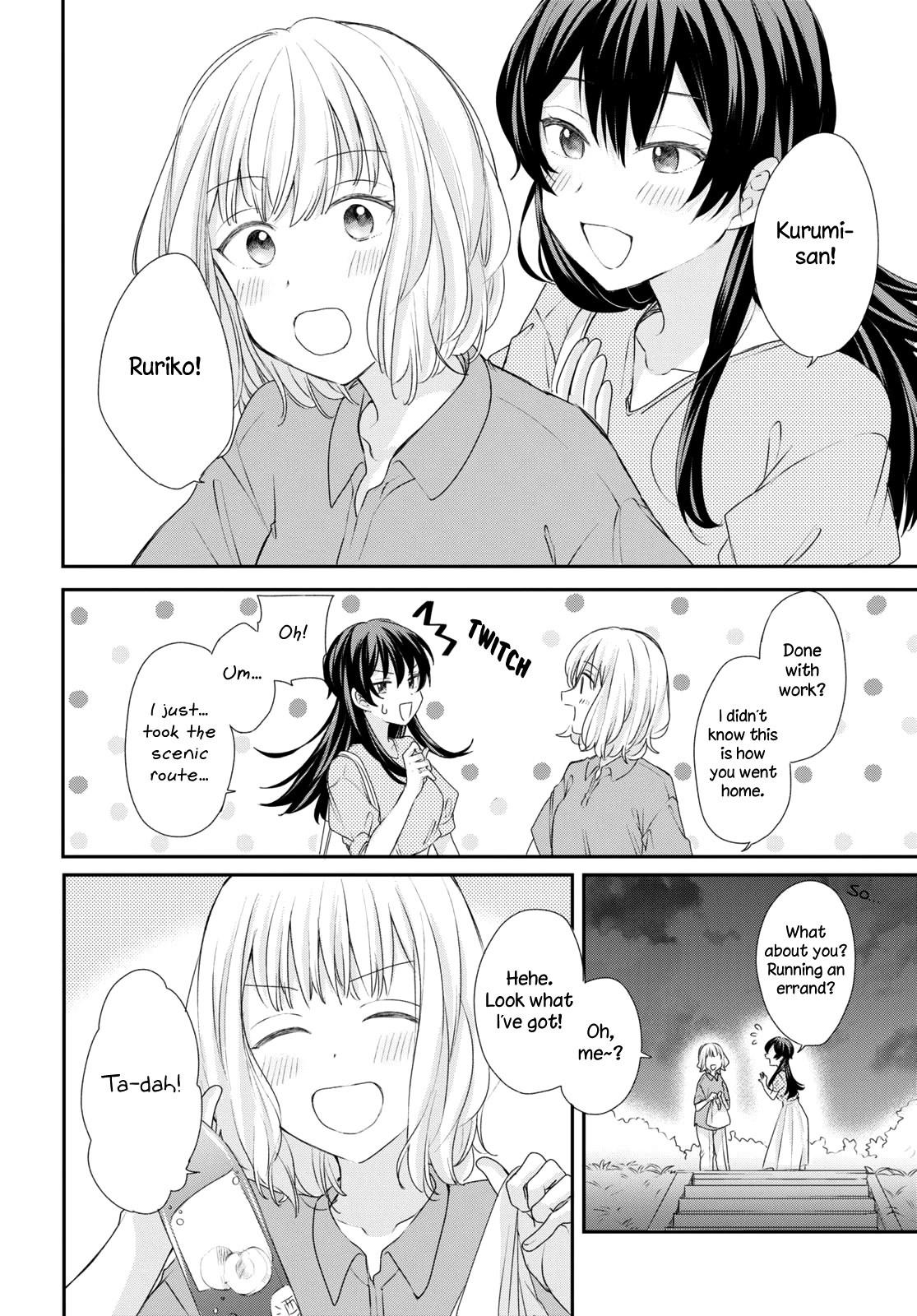 Onna Tomodachi to Kekkon Shitemita Chapter 23 page 12 - Chapter 23: The perks of adulthood and the perks of family