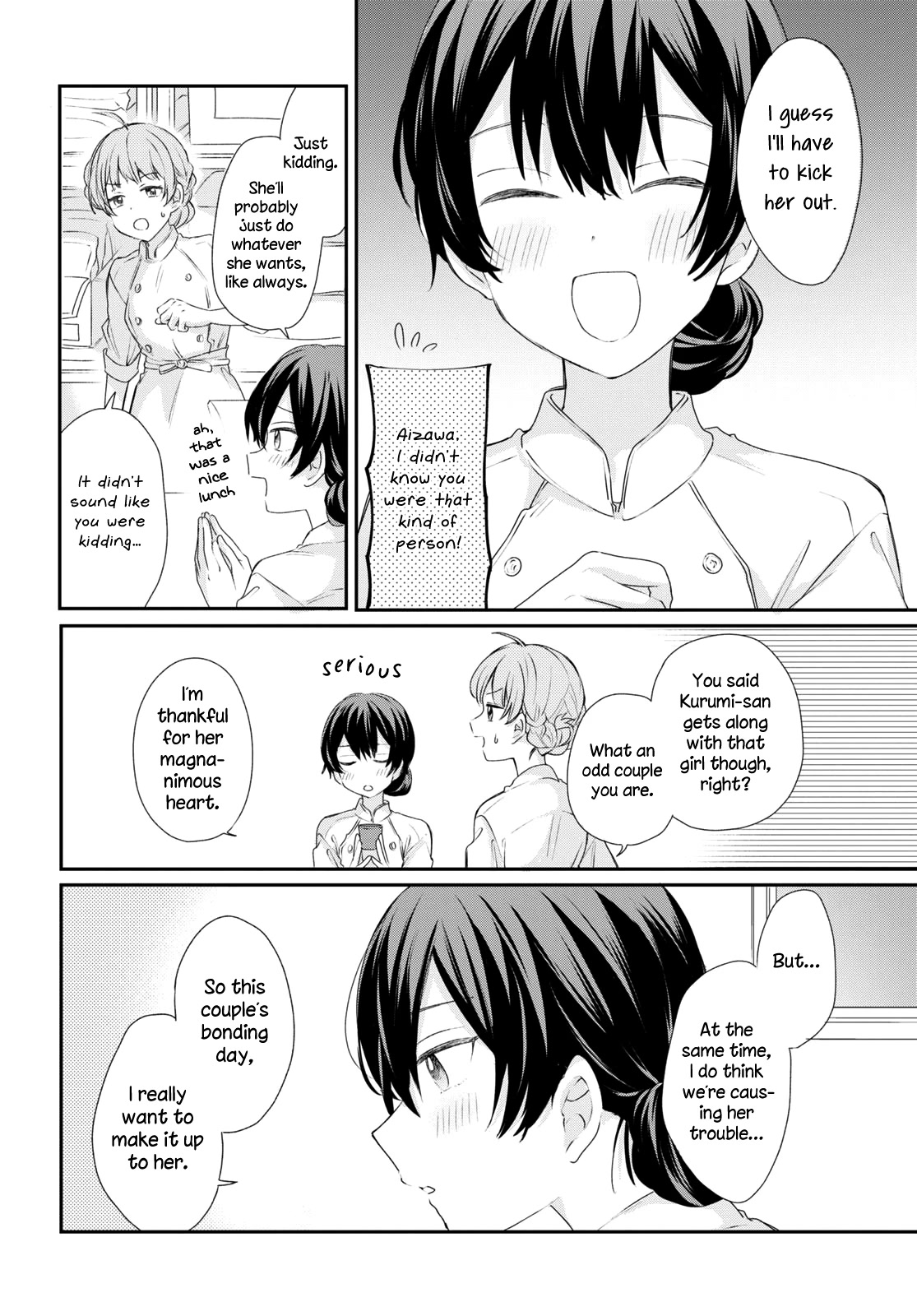 Onna Tomodachi to Kekkon Shitemita Chapter 23 page 6 - Chapter 23: The perks of adulthood and the perks of family