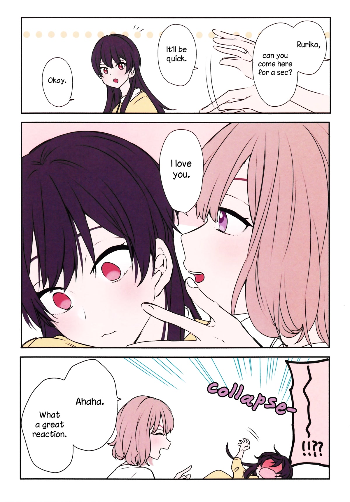 Onna Tomodachi to Kekkon Shitemita Chapter 24.5 page 3 - Chapter 24.5: Volume 3 + Melonbooks extras
