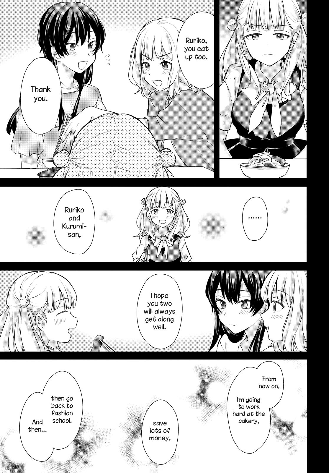 Onna Tomodachi to Kekkon Shitemita Chapter 25 page 10 - Chapter 25: I feel deep in my heart that we've become a family
