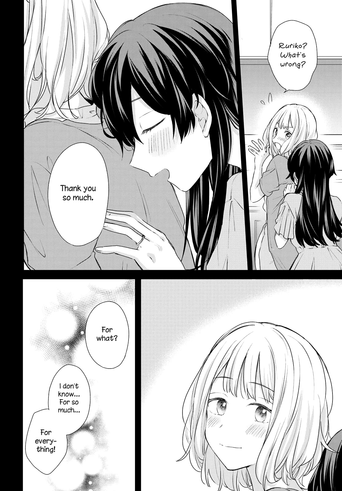 Onna Tomodachi to Kekkon Shitemita Chapter 25 page 13 - Chapter 25: I feel deep in my heart that we've become a family