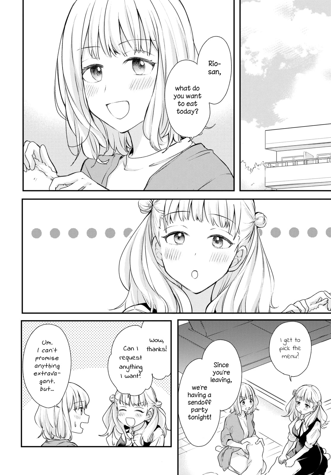 Onna Tomodachi to Kekkon Shitemita Chapter 25 page 3 - Chapter 25: I feel deep in my heart that we've become a family