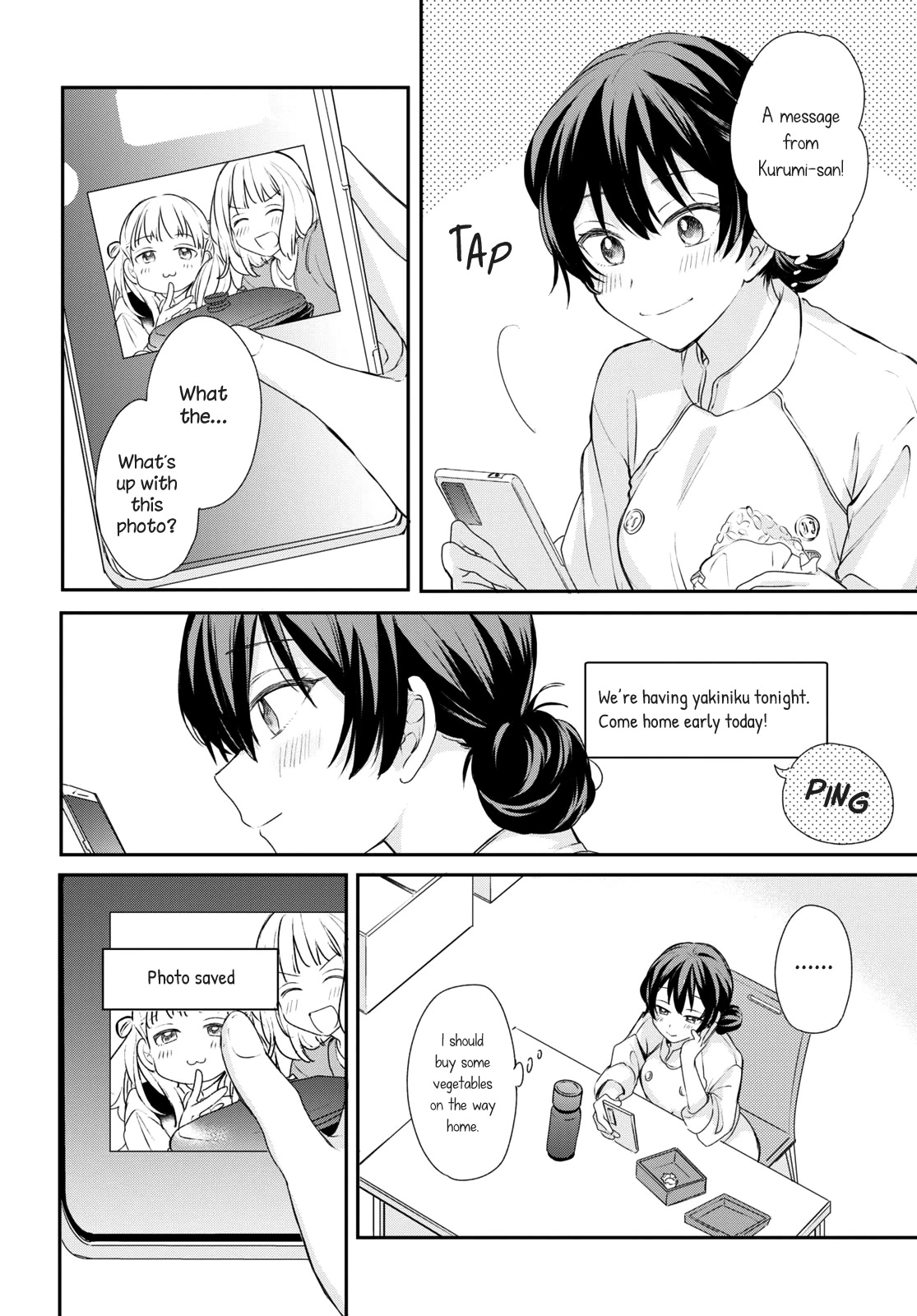 Onna Tomodachi to Kekkon Shitemita Chapter 25 page 7 - Chapter 25: I feel deep in my heart that we've become a family