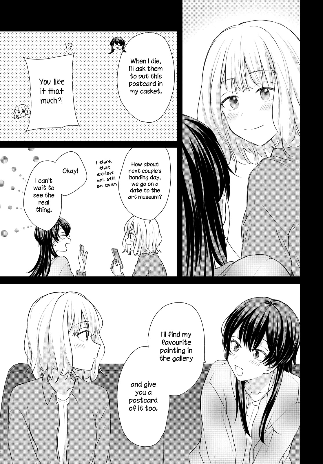 Onna Tomodachi to Kekkon Shitemita Chapter 26 page 13 - Chapter 26: The meaning of "love"