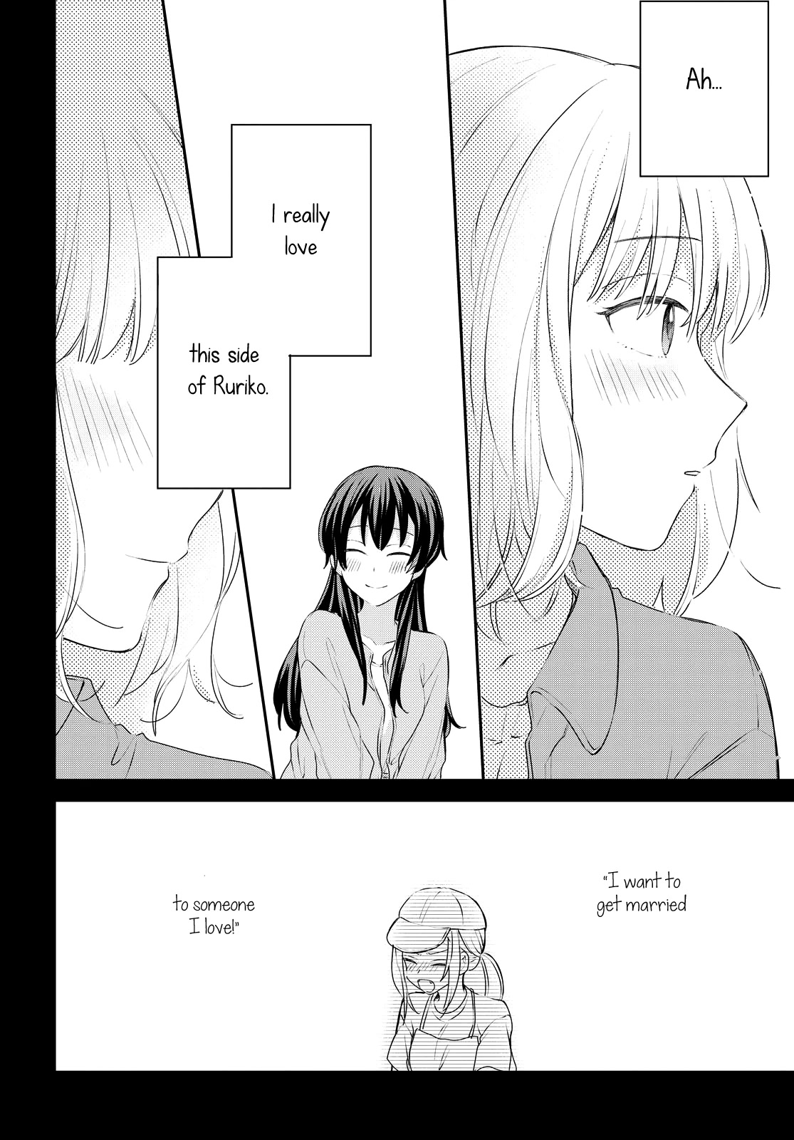 Onna Tomodachi to Kekkon Shitemita Chapter 26 page 14 - Chapter 26: The meaning of "love"