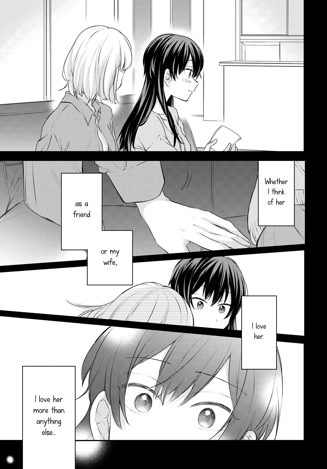 Onna Tomodachi to Kekkon Shitemita Chapter 26 page 15 - Chapter 26: The meaning of "love"