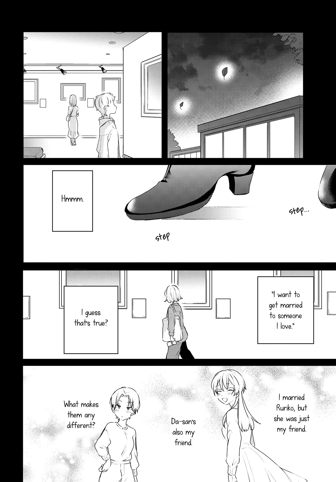 Onna Tomodachi to Kekkon Shitemita Chapter 26 page 8 - Chapter 26: The meaning of "love"