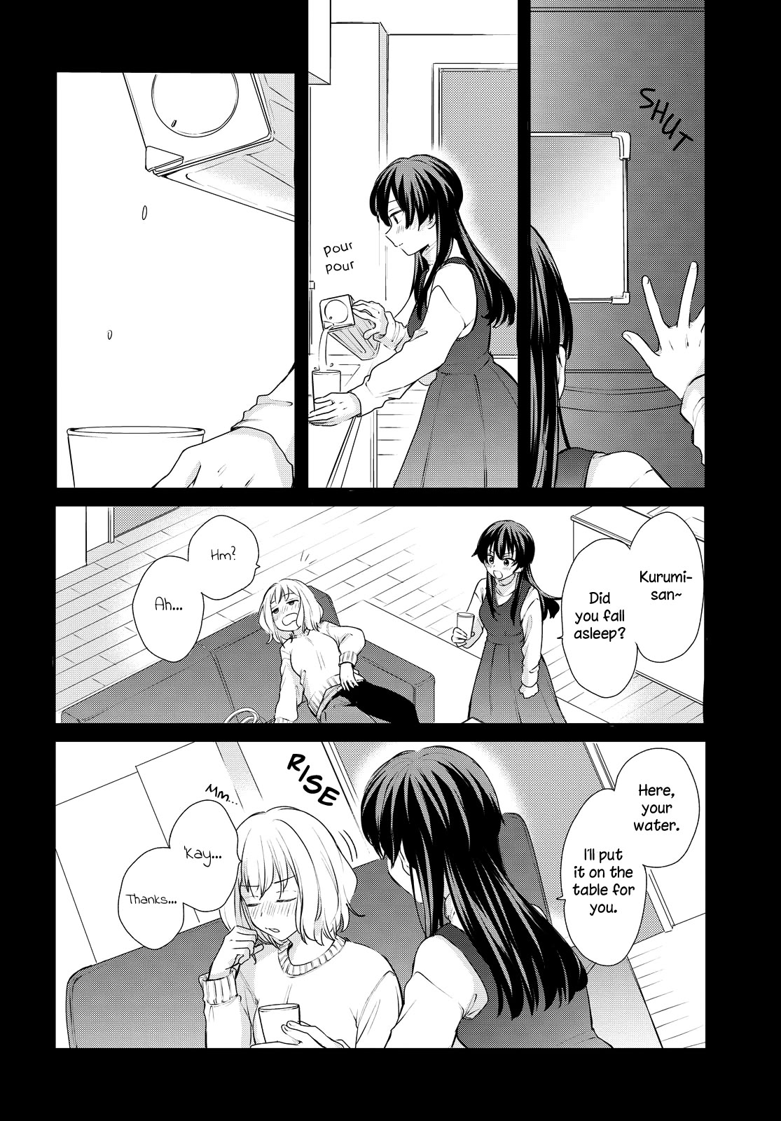 Onna Tomodachi to Kekkon Shitemita Chapter 28 page 12 - Chapter 28: Trying not to let our emotions overflow...