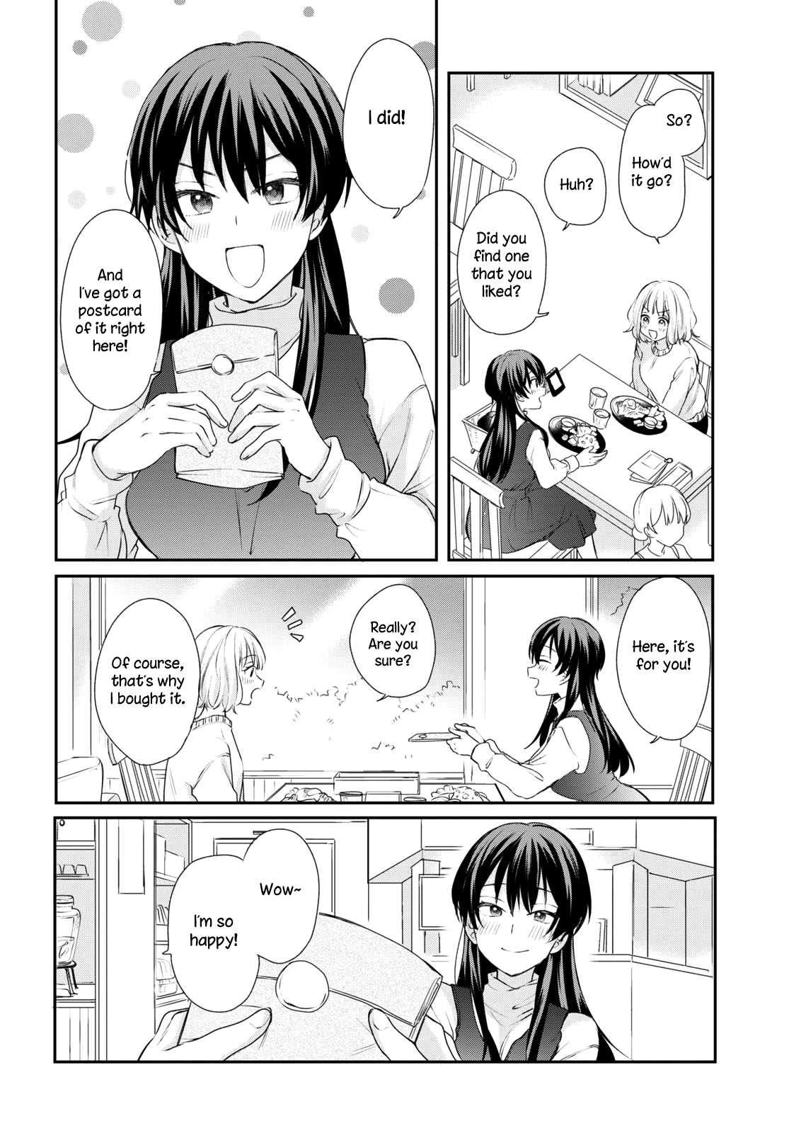 Onna Tomodachi to Kekkon Shitemita Chapter 28 page 8 - Chapter 28: Trying not to let our emotions overflow...
