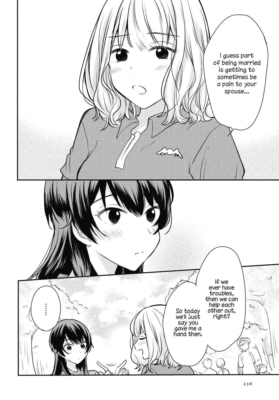Onna Tomodachi to Kekkon Shitemita Chapter 3 page 12 - Chapter 3: Their first outing as a family
